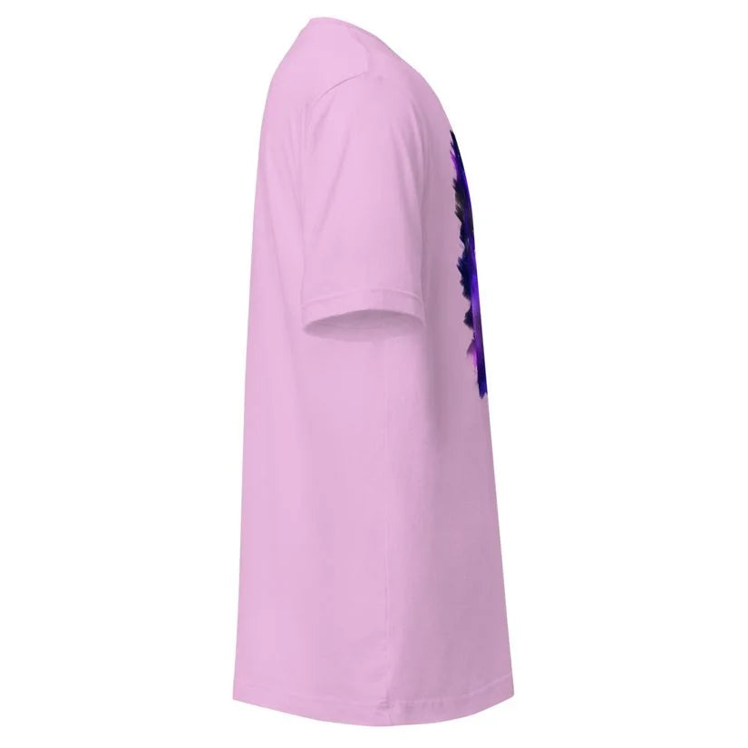 Space cat butterfly t-shirt