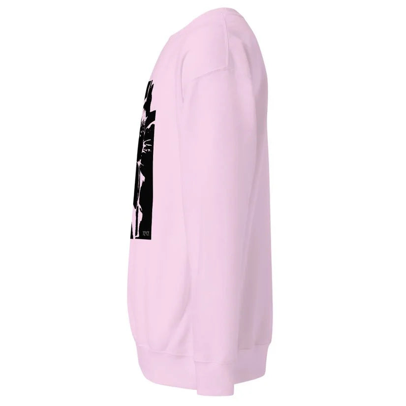 Abstract flower sweatshirt