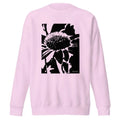 Abstract flower sweatshirt