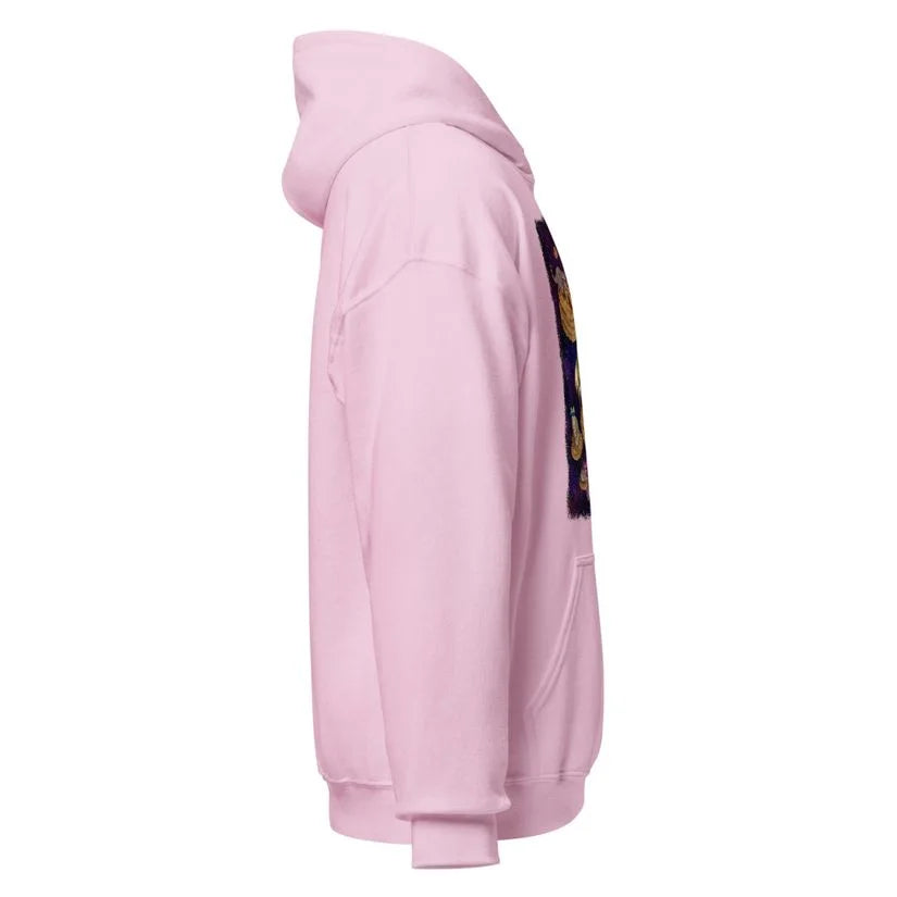 Space cat pancake hoodie