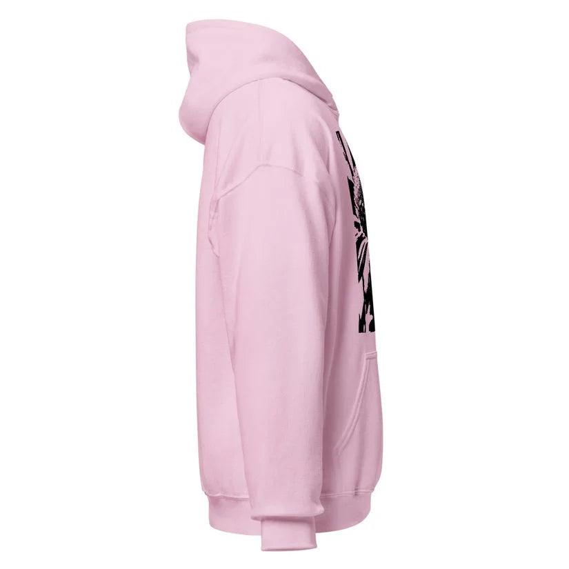 Abstract flower hoodie